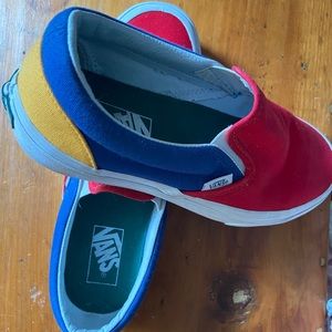 Vans slip on “yacht club” shoes W8 or M6.5
